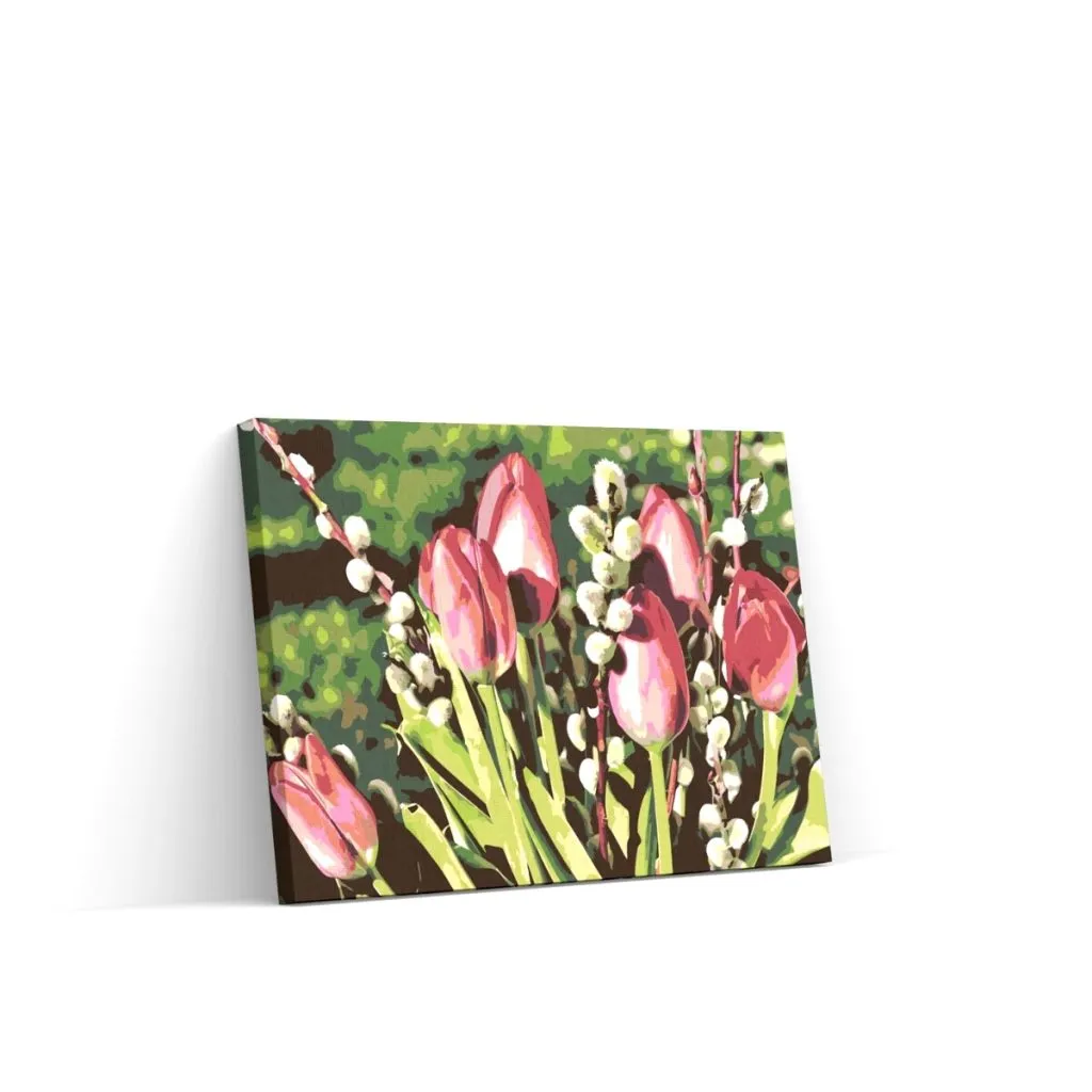 Pintar por Números - Tulipanes