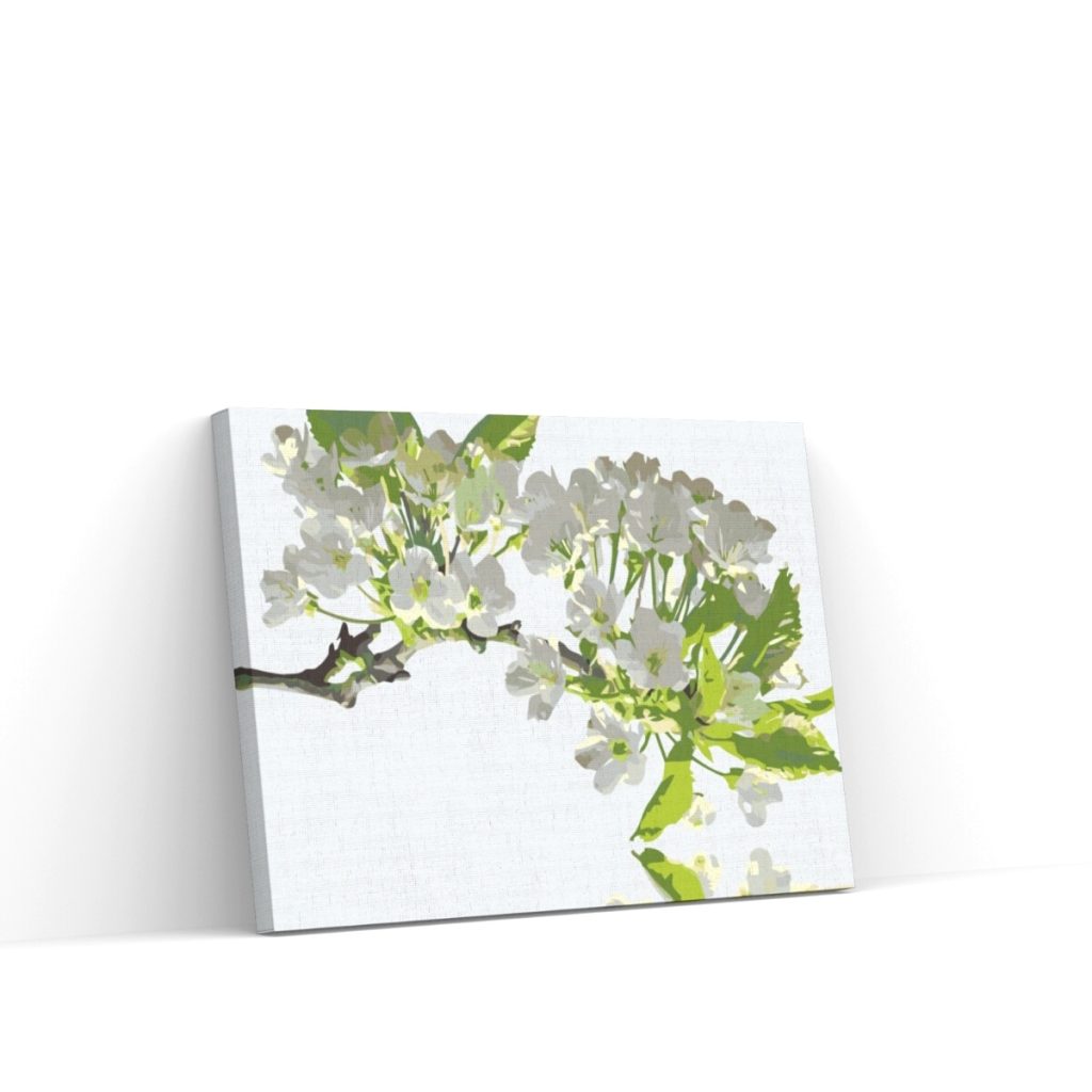 Pintar por Números - Rama de cerezo