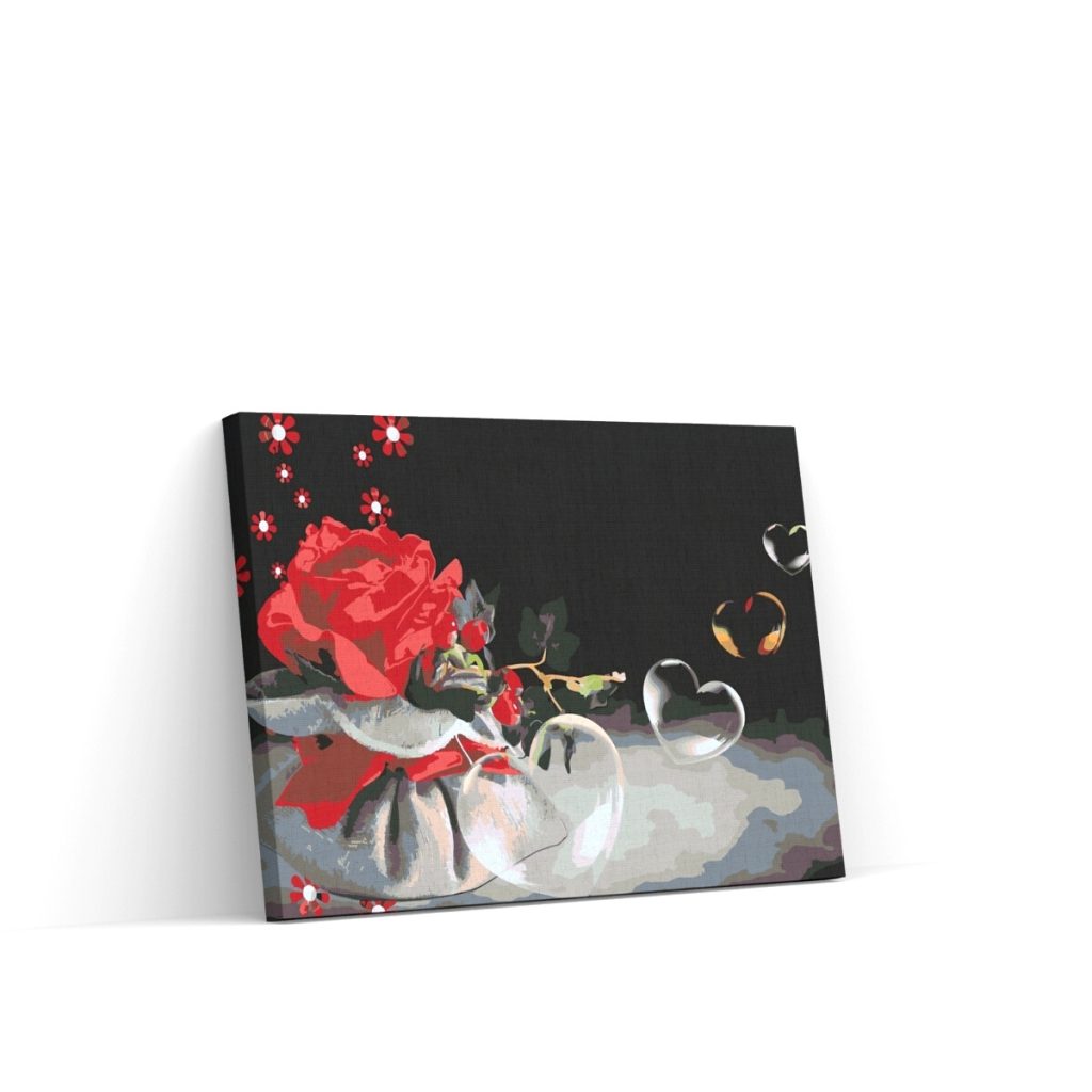 Pintar por Números - Campanas y rosas