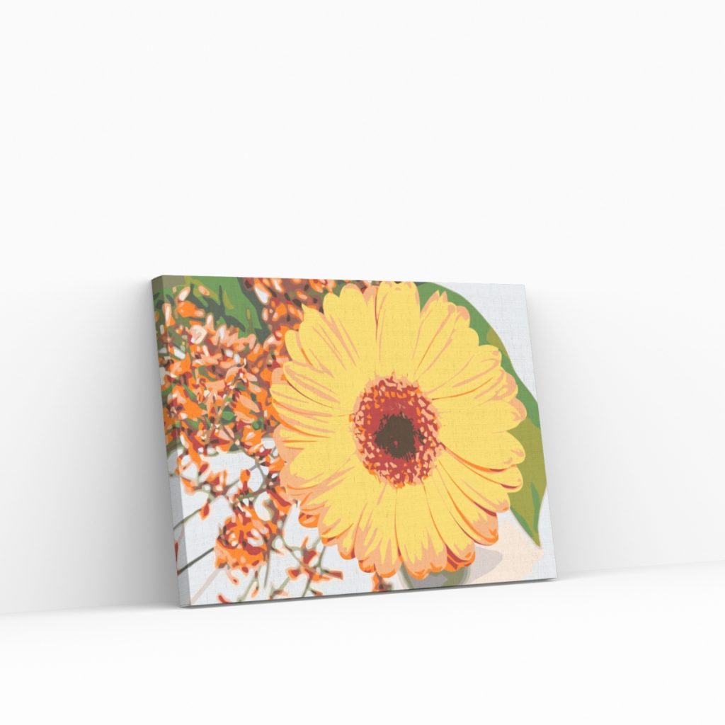 Pintar por Números - Gerbera