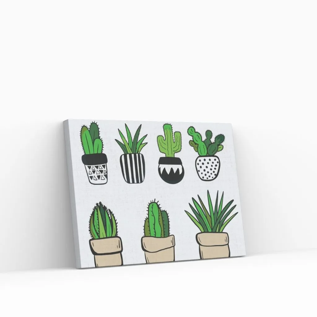 Pintar por Números - Cactus