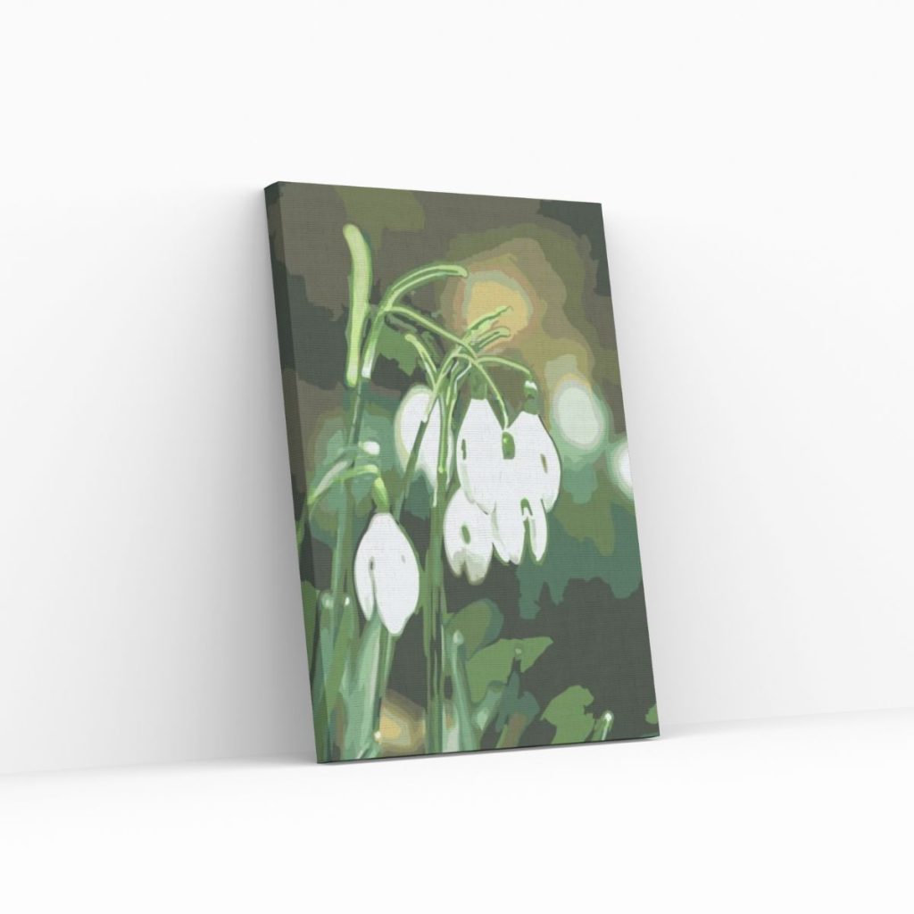 Pintar por Números - Lirio de los valles