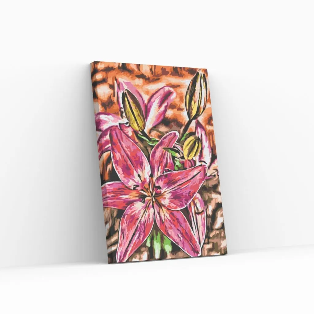 Pintar por Números - Flor de lis
