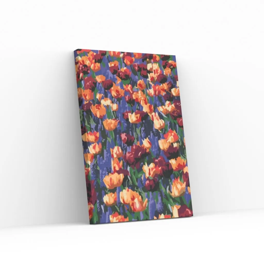 Pintar por Números - Campo de flores