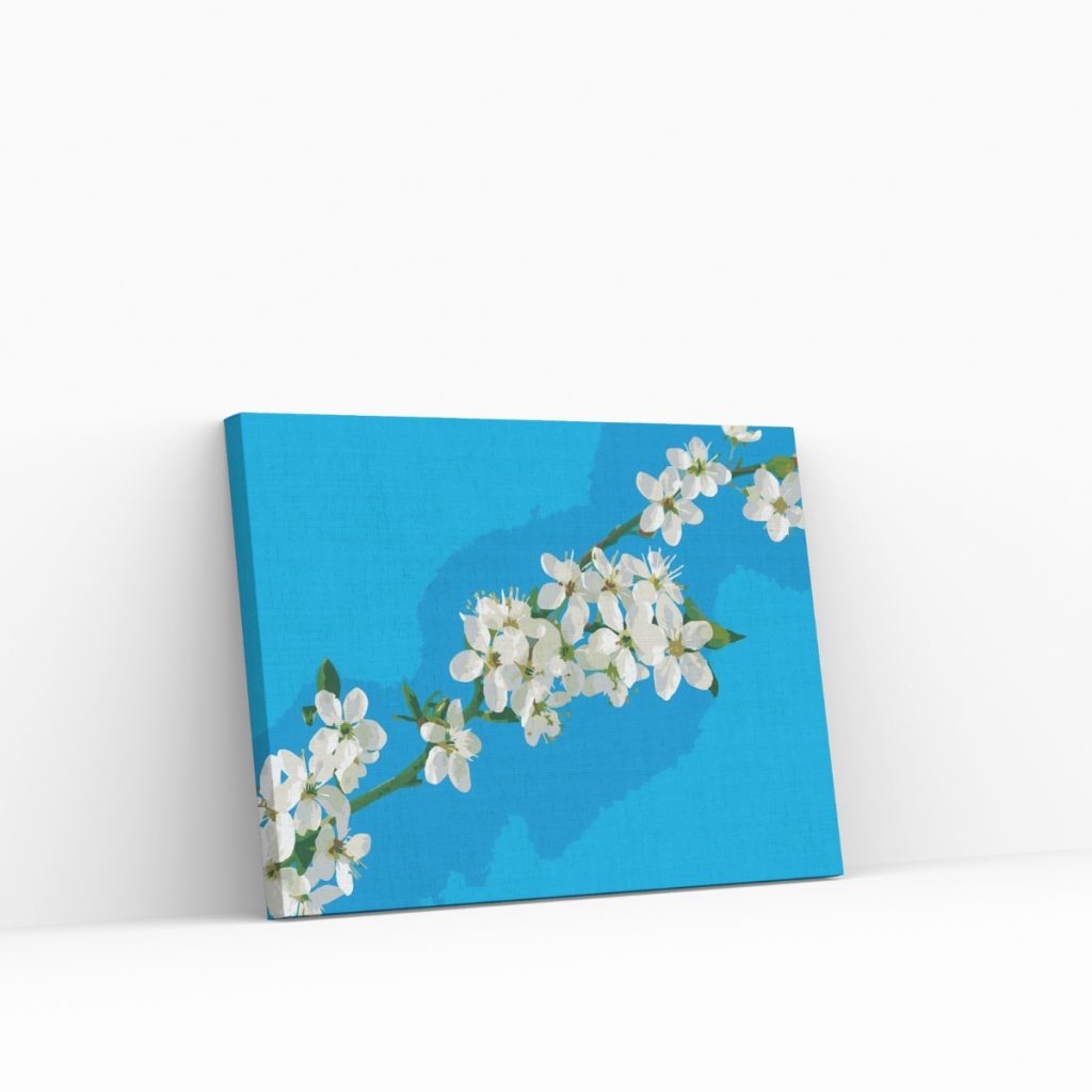 Pintar por Números - Árbol en flor