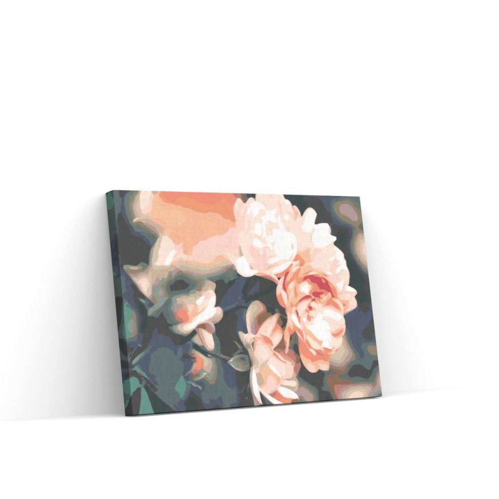 Pintar por Números - Rosas