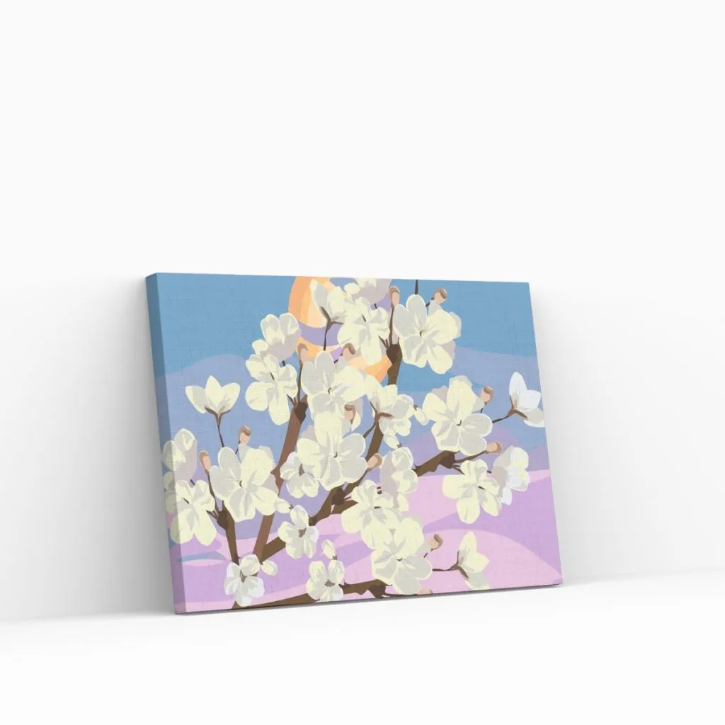 Pintar por Números - Cerezos en flor