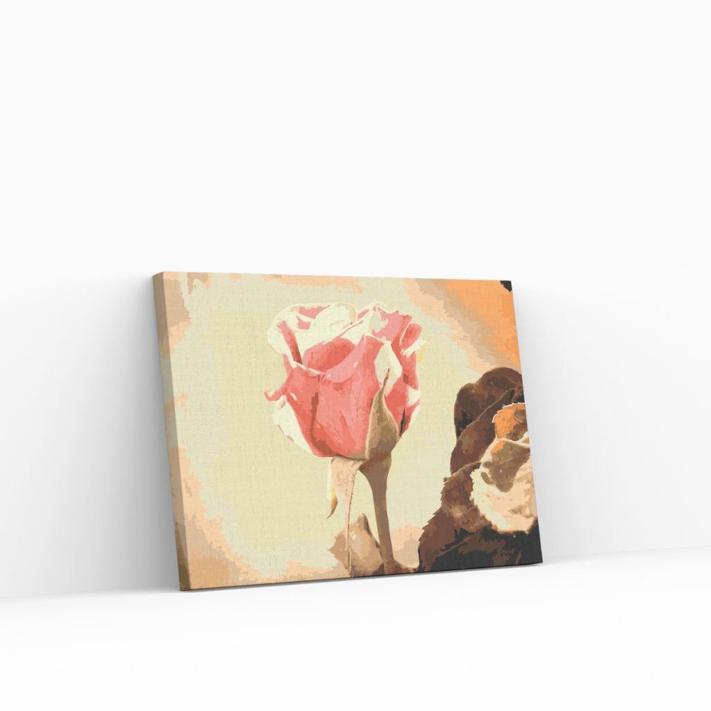 Pintar por Números - Rosas vintage 3