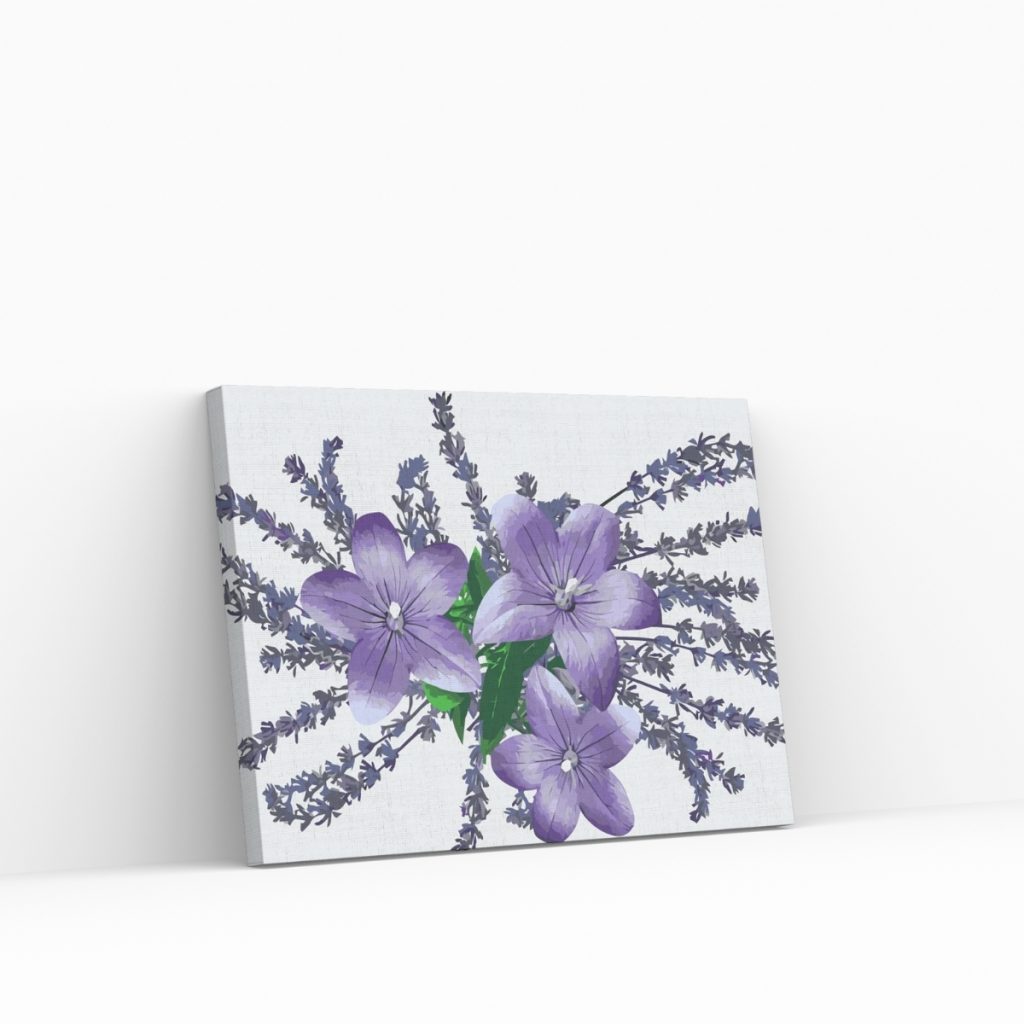 Pintar por Números - Flores decorativas