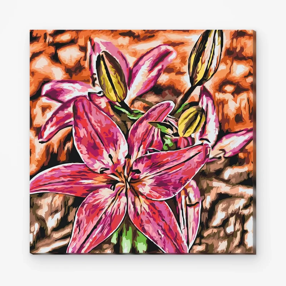 Pintar por Números - Flor de lis