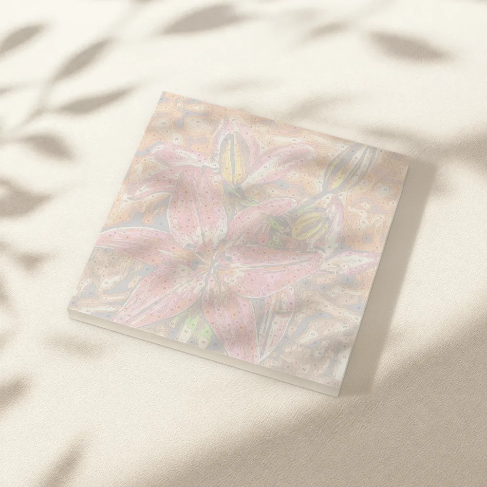 Pintar por Números - Flor de lis