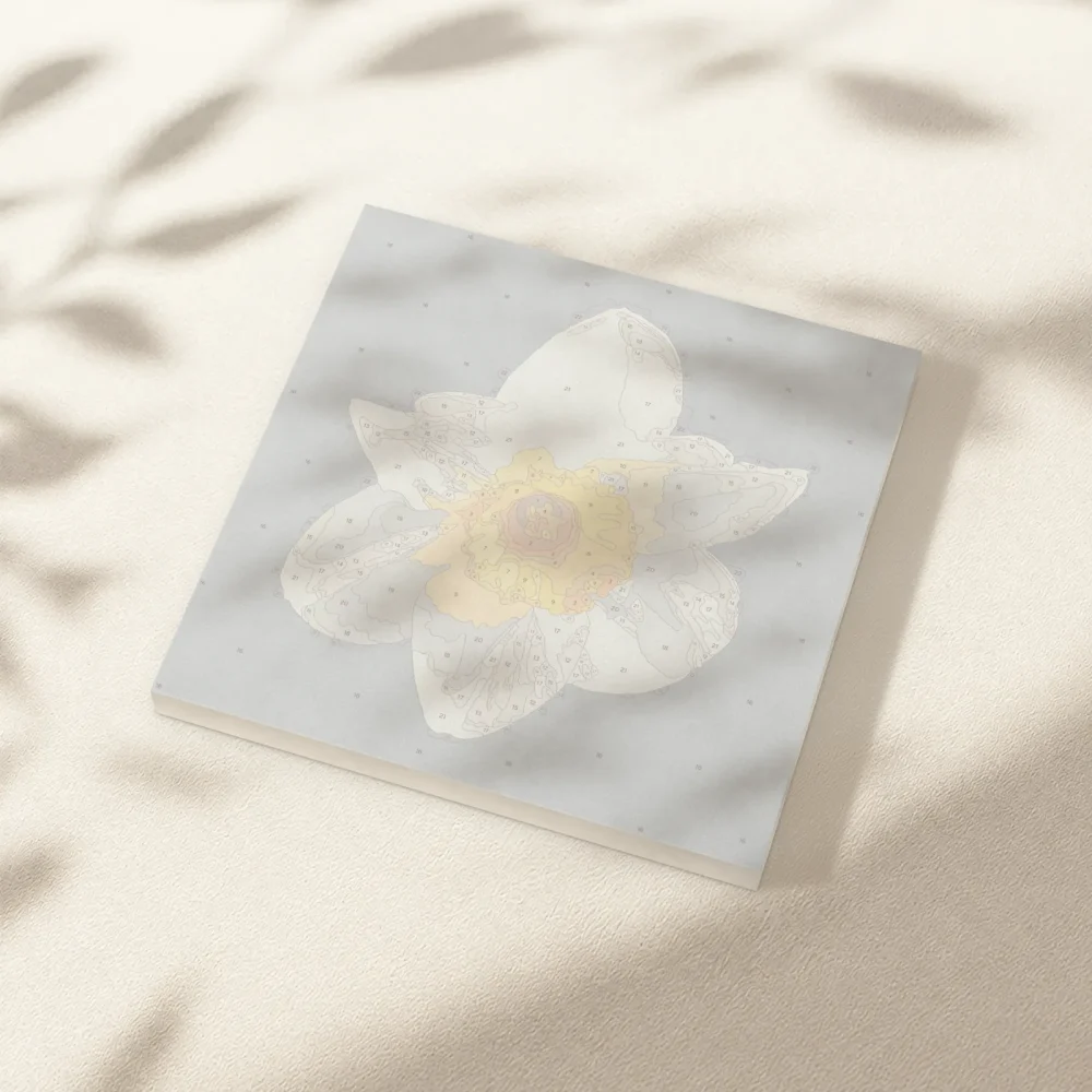 Pintar por Números - Flor de narciso