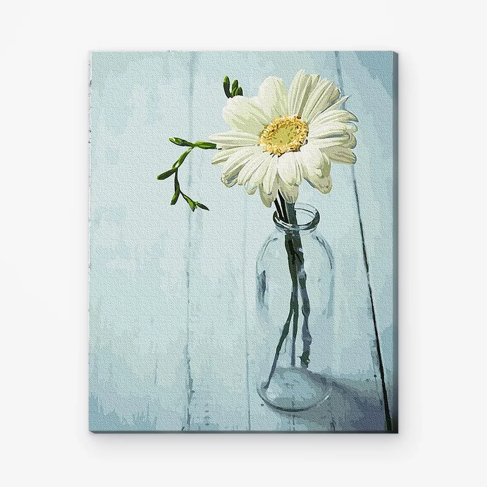 Pintar por Números - Flor solitaria