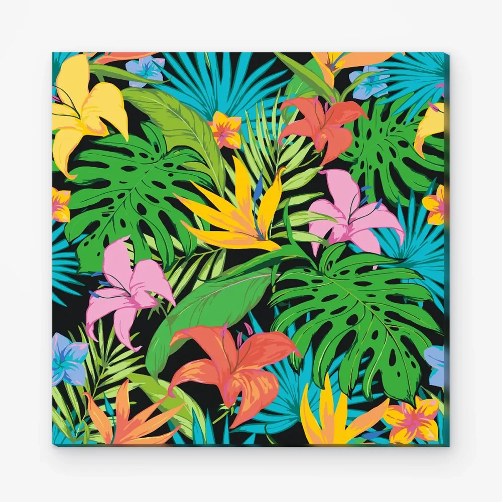 Pintar por Números - Fondo tropical 2