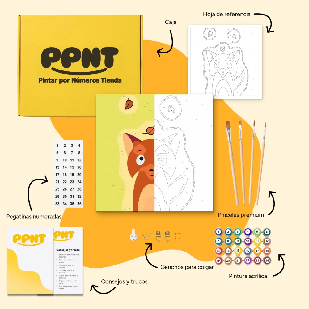 Pintar por Números - Fox
