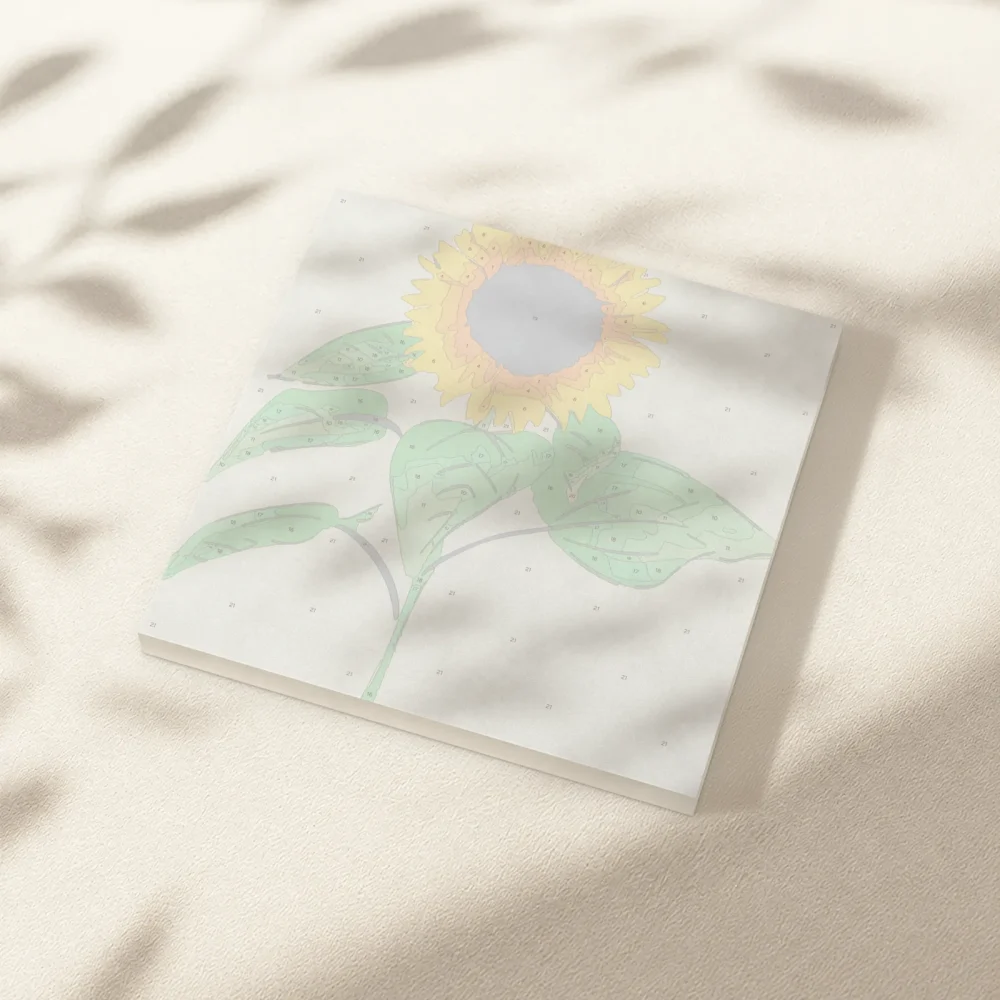Pintar por Números - Girasoles 2