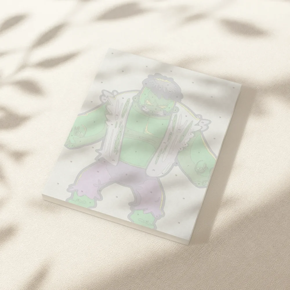 Pintar por Números - Hulk 2