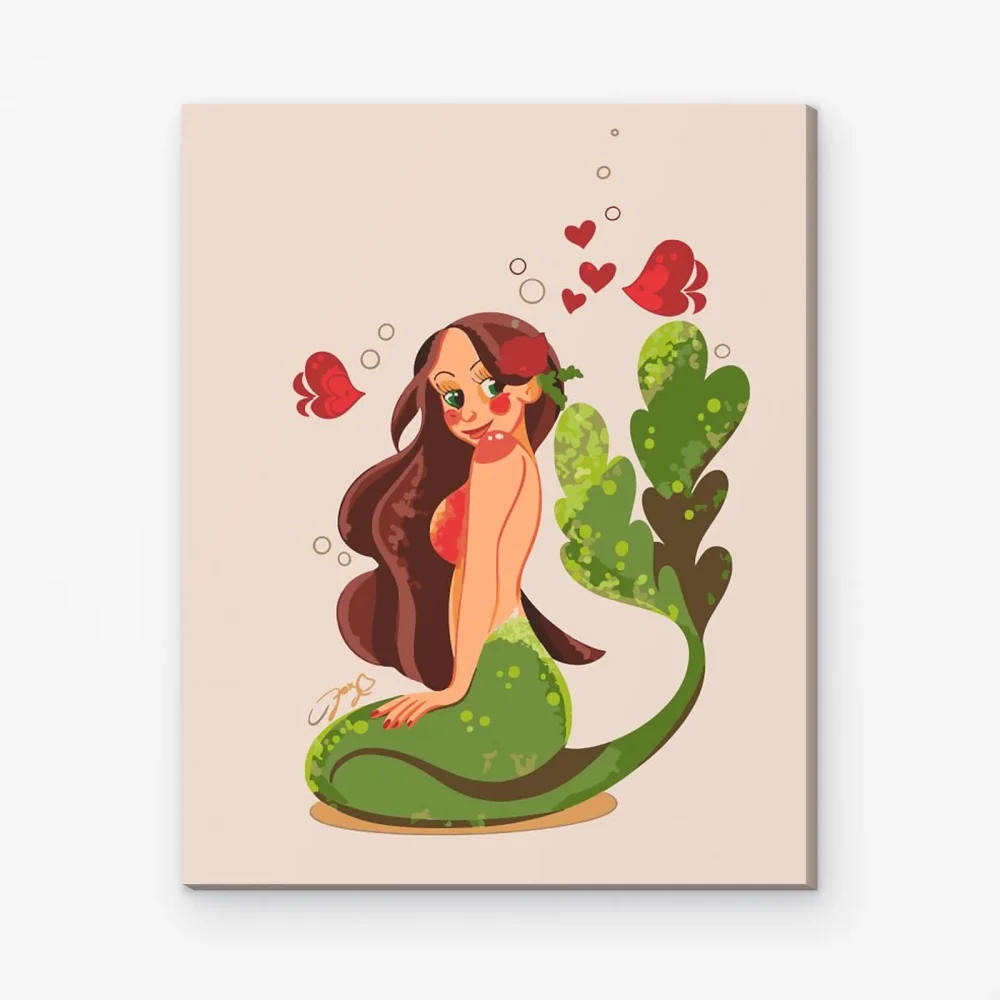 Pintar por Números - La Sirenita 2