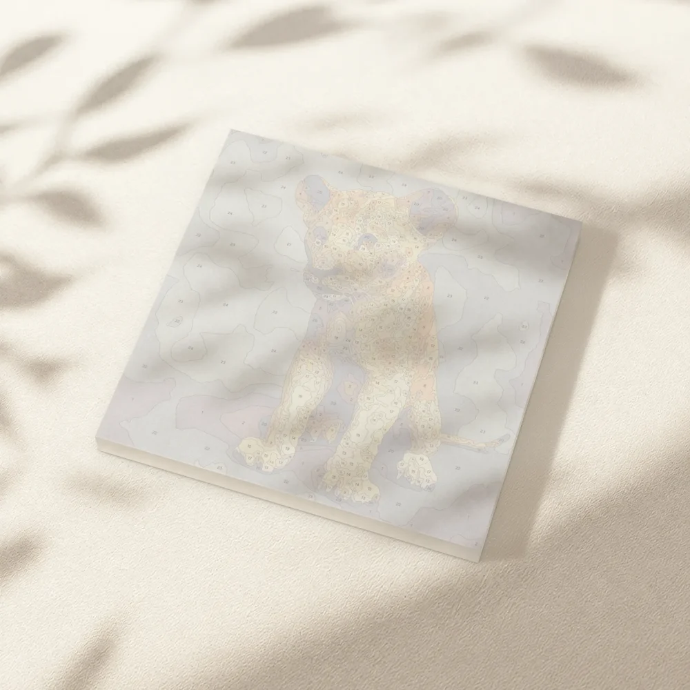 Pintar por Números - Pequeño Simba