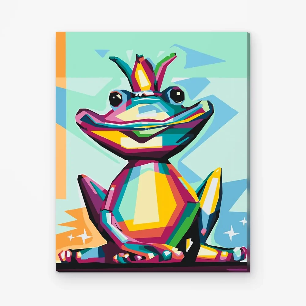 Pintar por Números - Rana real