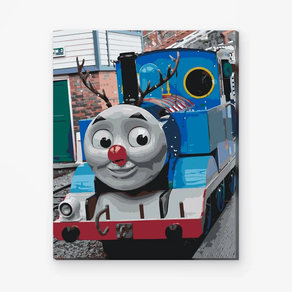 Pintar por Números - Tom el tren