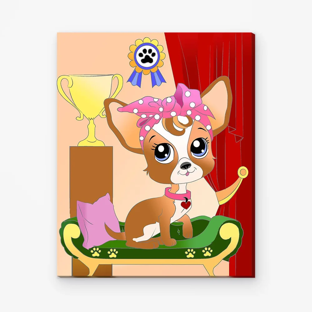 Pintar por Números - Una mascota