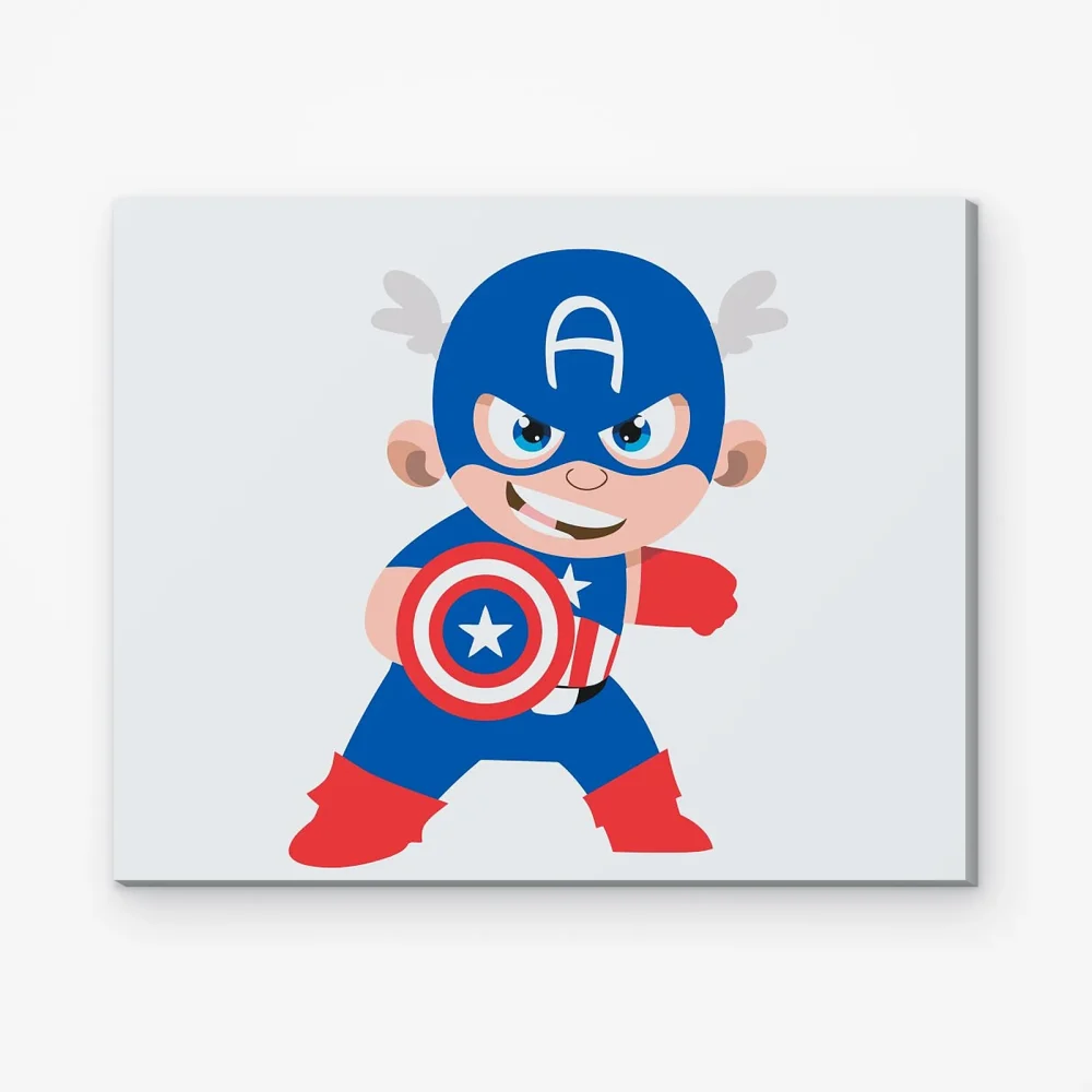 Pintar por Números - Vengadores, Capitán América