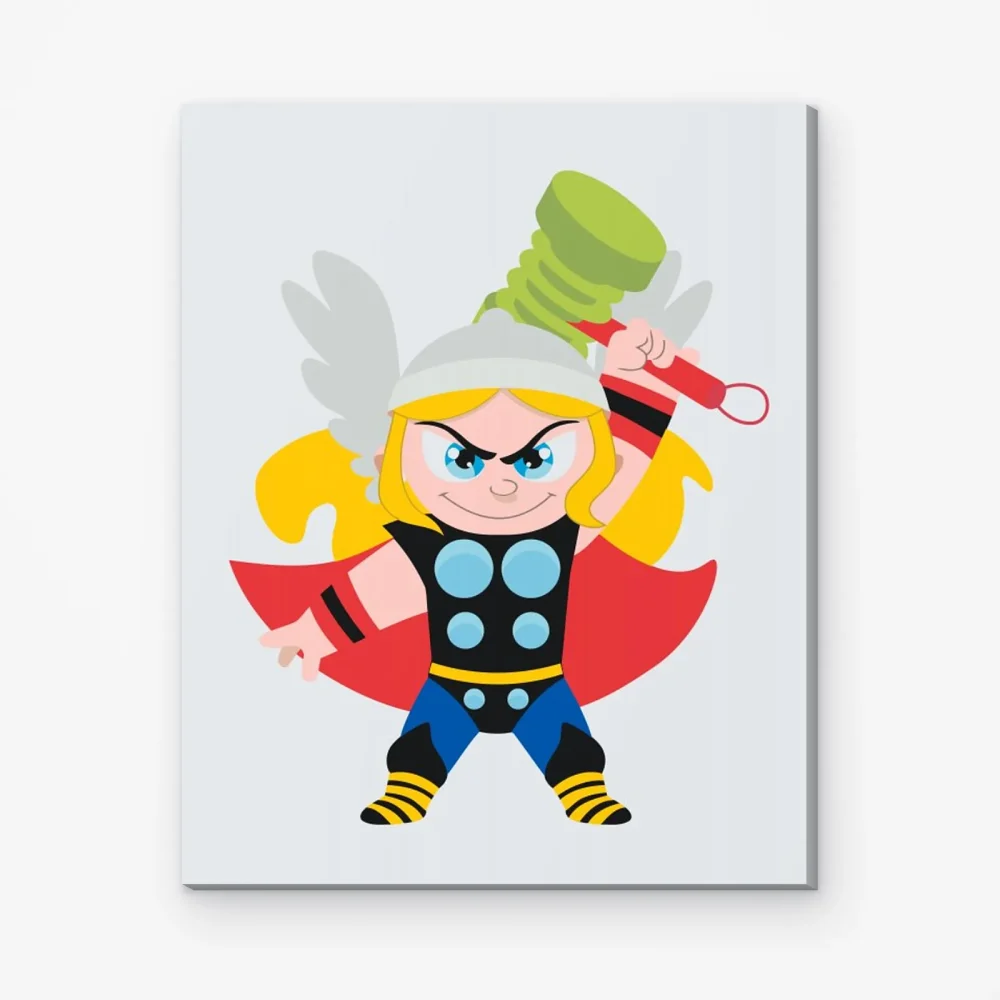 Pintar por Números - Vengadores Thor