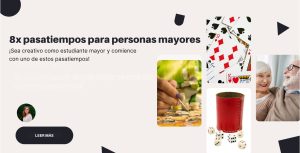 8x pasatiempos para personas mayores