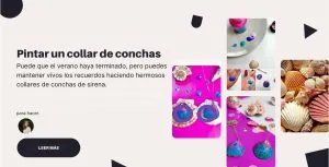 Pintura collar de conchas