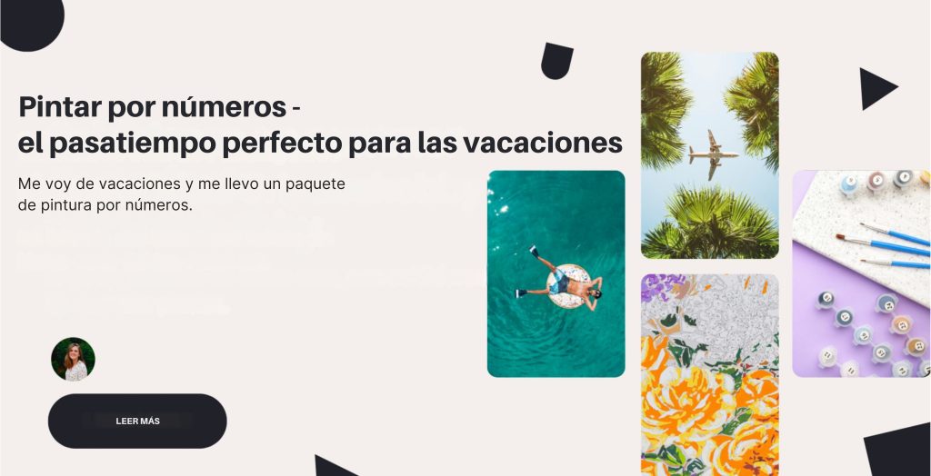 Pintar por números: el pasatiempo perfecto para las vacaciones