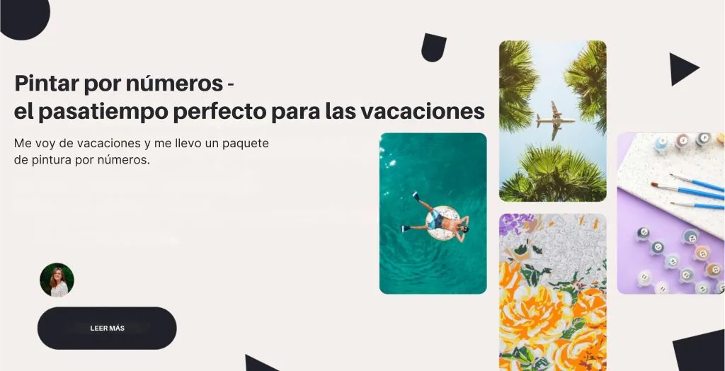 Pintar por números: el pasatiempo perfecto para las vacaciones