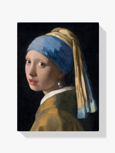 Pintar por números de la chica con el arete de perla