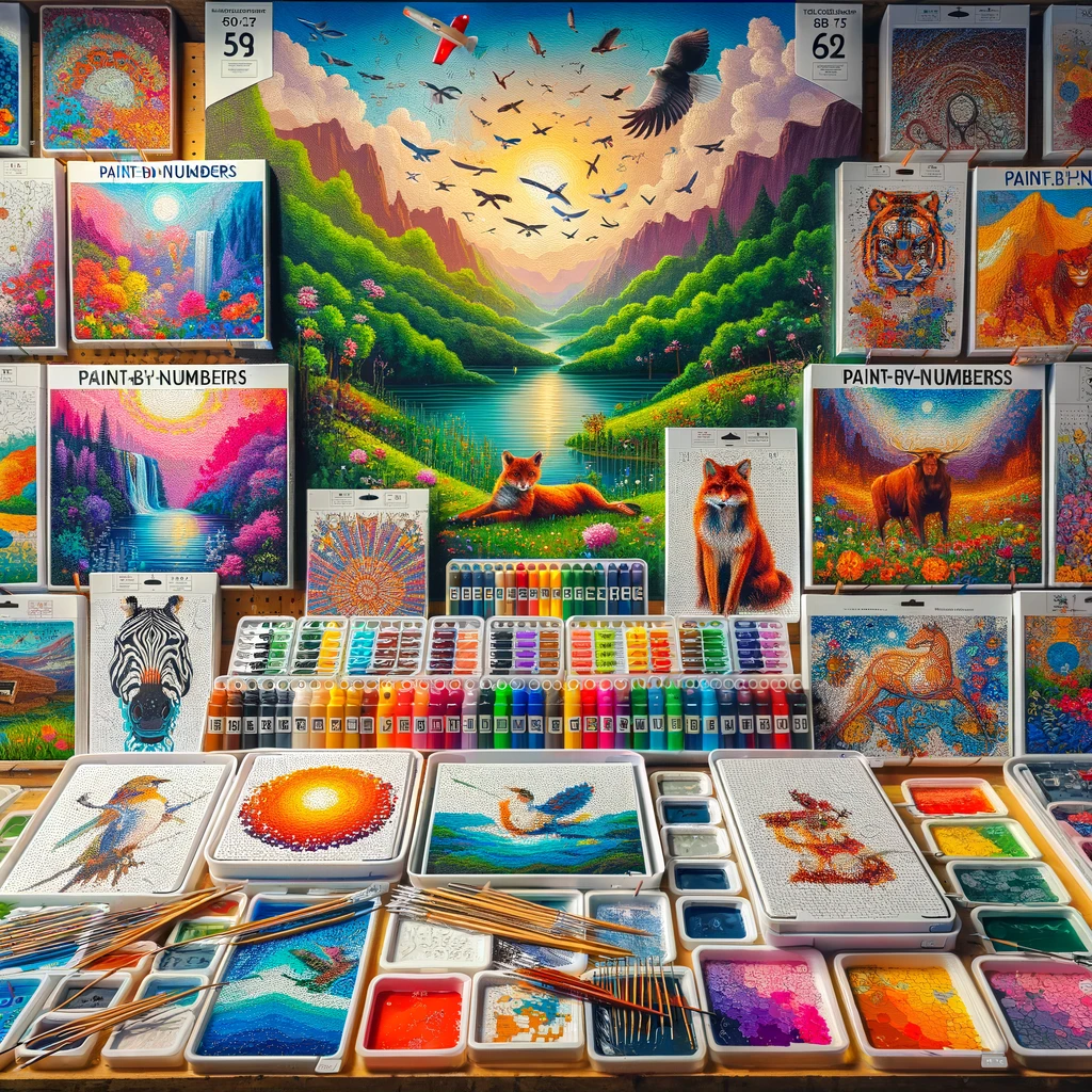 Cómo elegir el mejor kit de pintura por números para ti