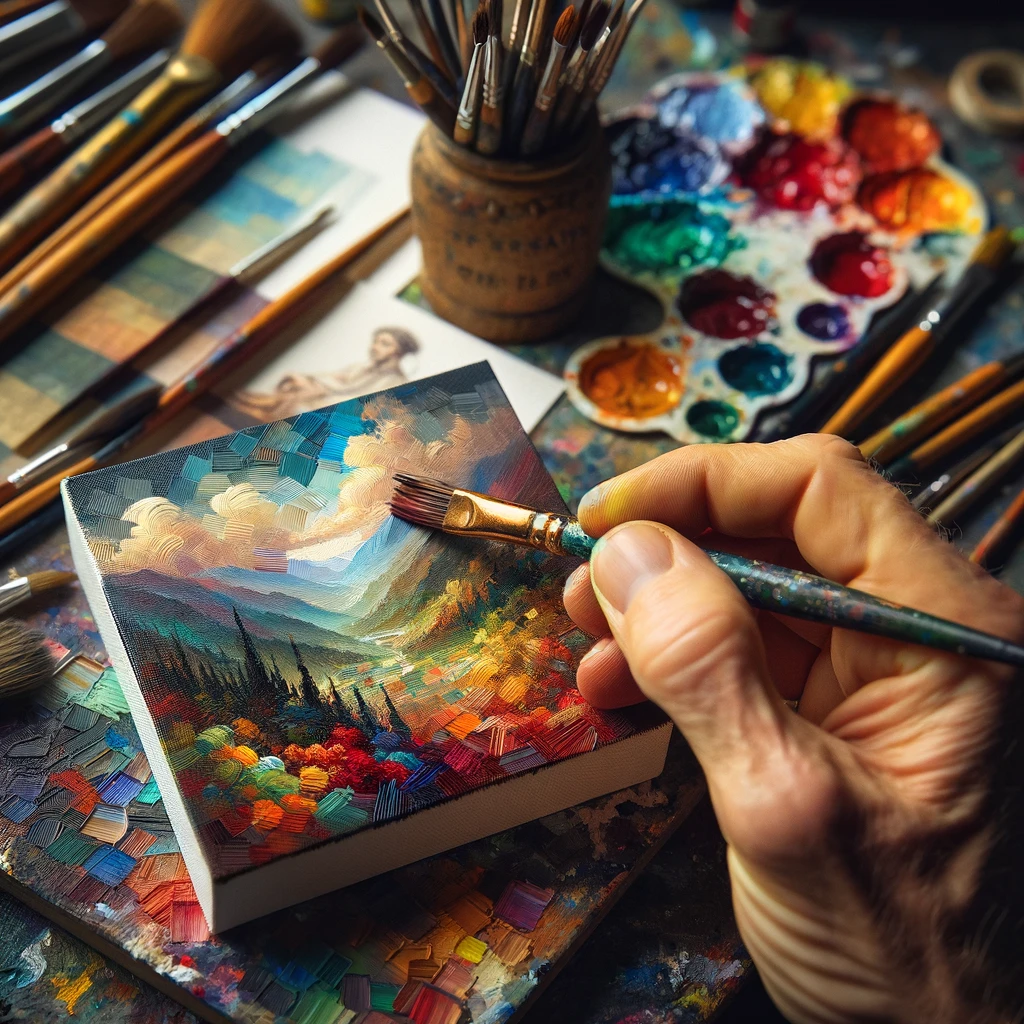 Descubre la importancia de la consistencia al mezclar colores en la paleta.