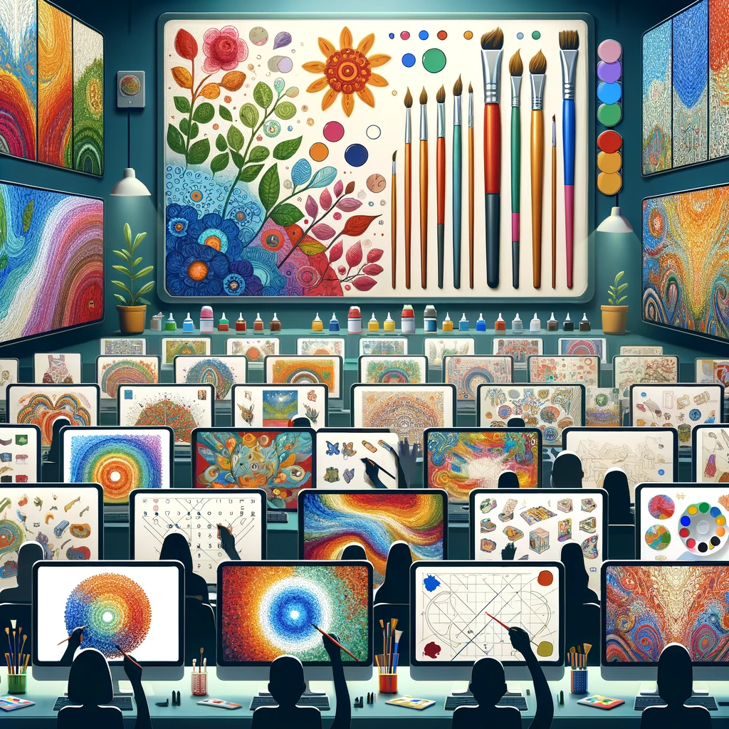 Descubre la variedad de tutoriales en línea para mejorar tus habilidades en pintura por números.