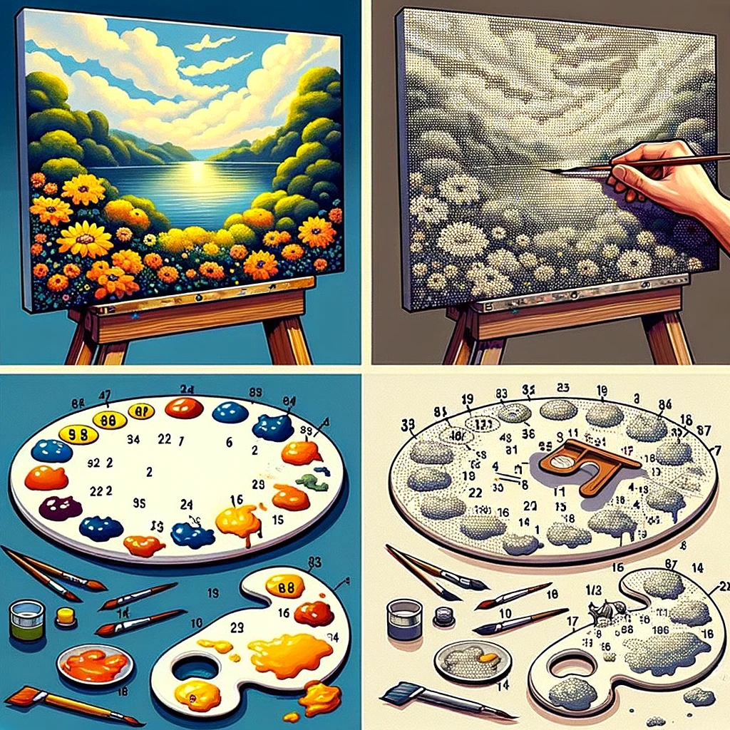 Descubre los errores más frecuentes al pintar por números y cómo corregirlos.