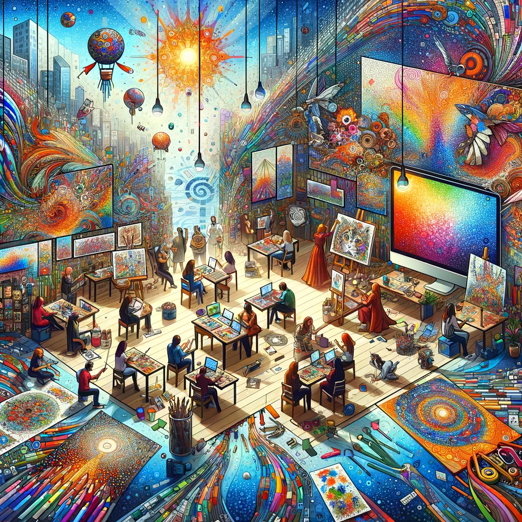 Encuentra inspiración en una comunidad en línea de pintura por números