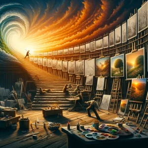 Experimenta con diferentes técnicas