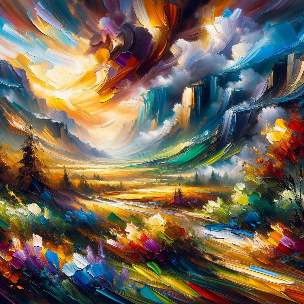 Pinceladas gruesas para crear texturas llamativas en tus pinturas.