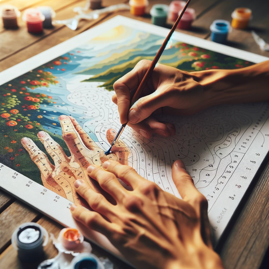 Superando el estrés y la ansiedad a través de la pintura por números