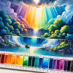 ¡Descubre cómo la cantidad de agua utilizada puede afectar la intensidad de los colores!