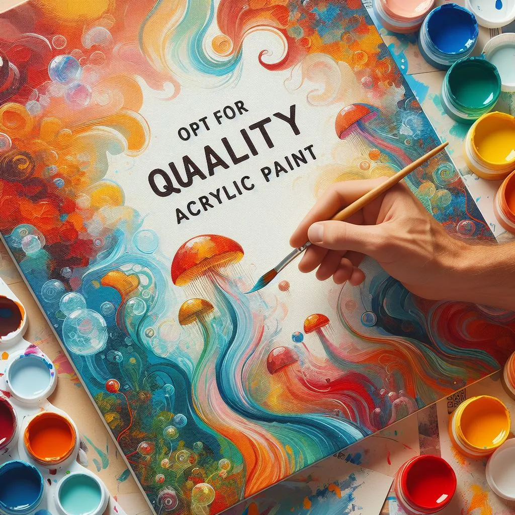 Conoce las características de una pintura acrílica de calidad superior