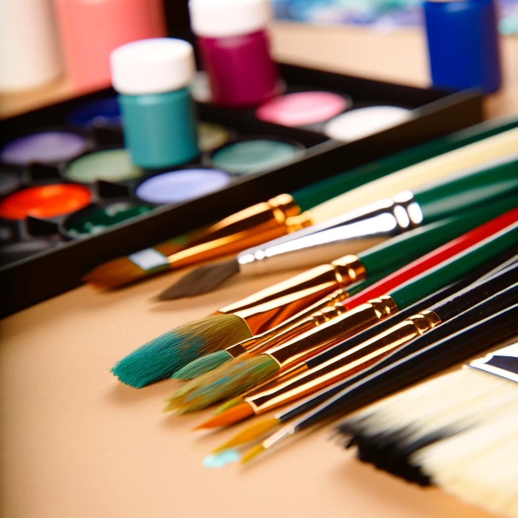 Cuida tus pinceles adecuadamente para prolongar su vida útil.