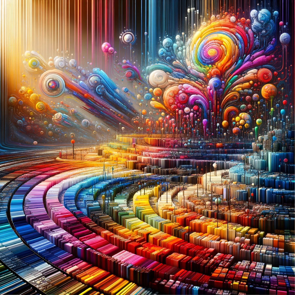 La fascinante forma en que los colores son agrupados