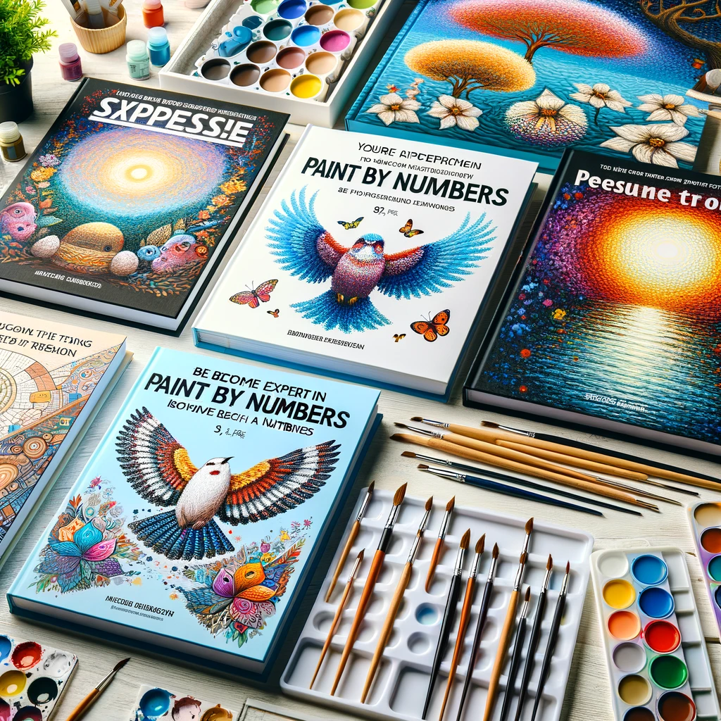 Libros para convertirte en un experto del pintar por números