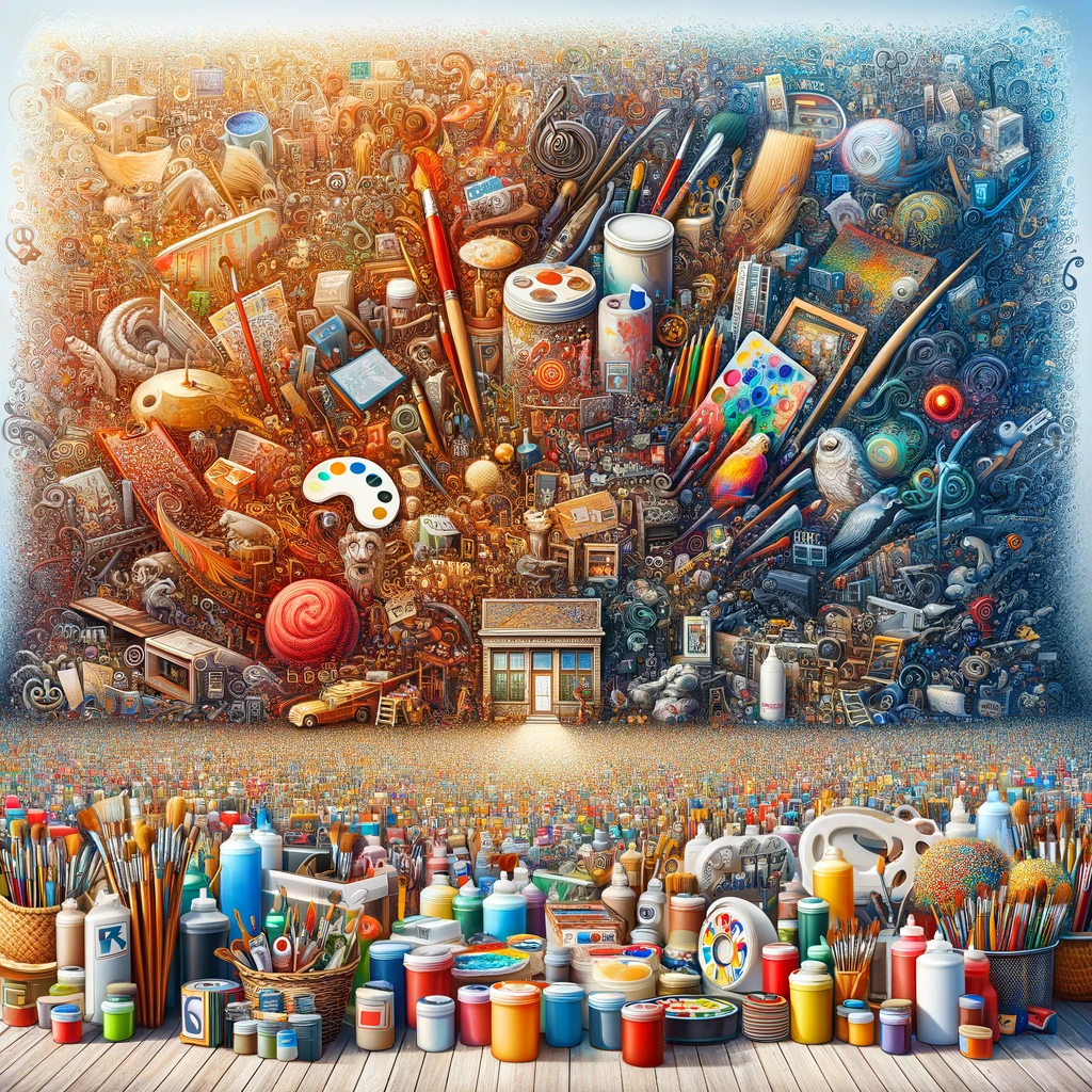 Tiendas de arte locales apoya a los comercios de tu zona y encuentra una gran variedad de materiales para pintar por números.