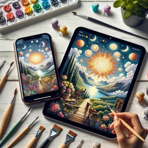 ¡Explora aplicaciones móviles que ofrecen tutoriales interactivos y guías paso a paso para mejorar tus habilidades de pintura por números!