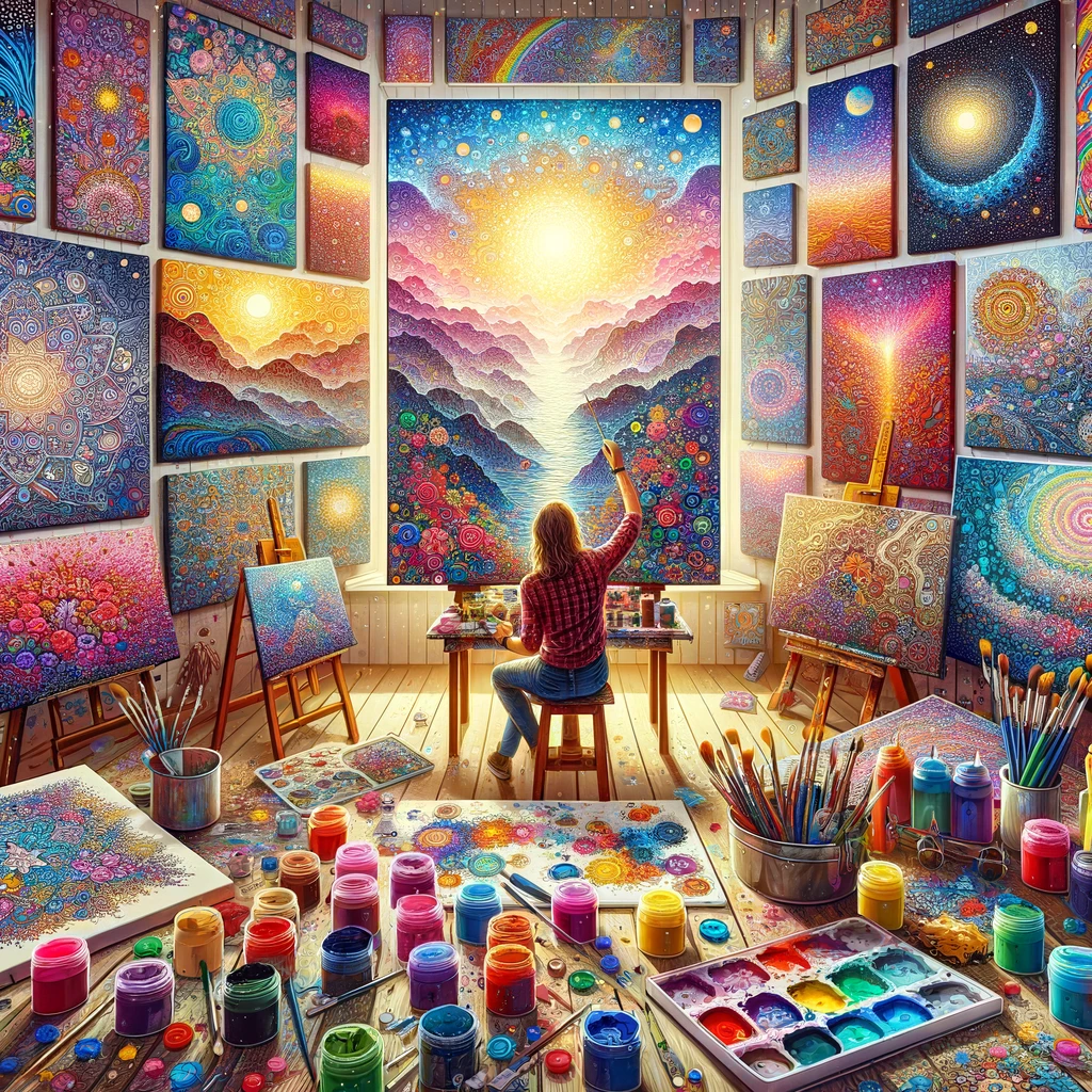 ¡Explorando el mundo creativo de la pintura por números!