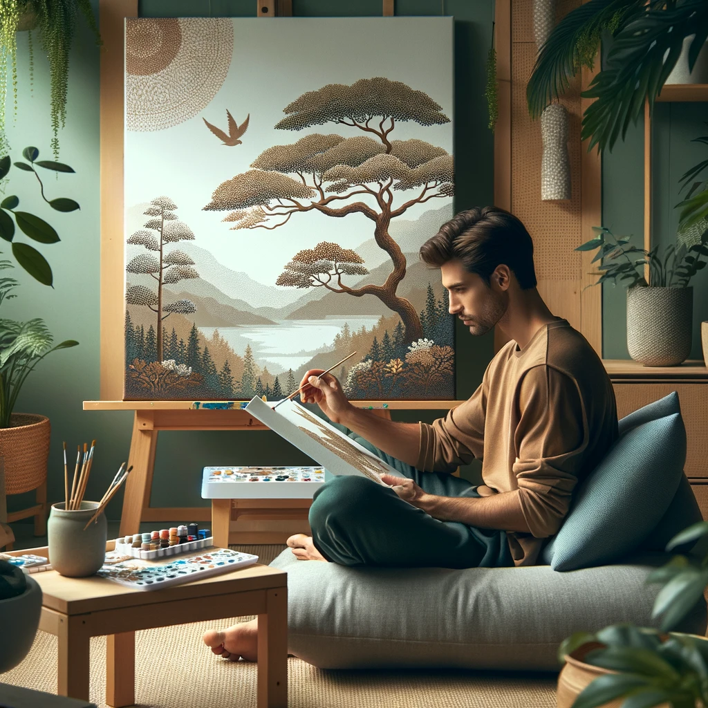 ¡La importancia de la paciencia y la concentración al pintar por números!